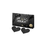 BIJOUX - INDISCRETS FLASH BLACK HEART NIPPLE CUTS - BIJOUX FLASH COLL…