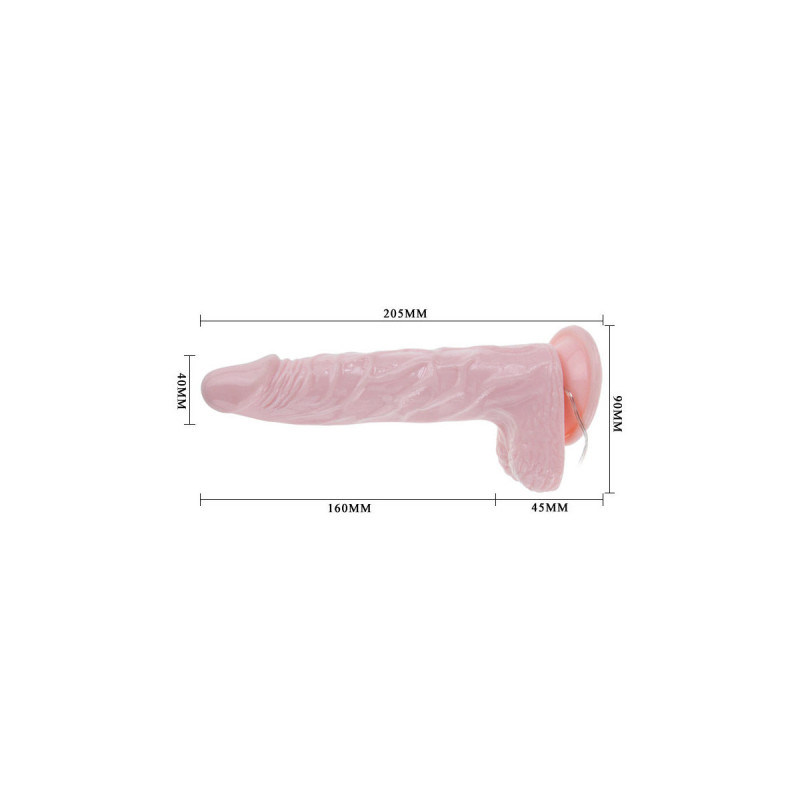 Baile - Super Rota Dong Gode Réaliste 20.5 Cm | Vybes.it