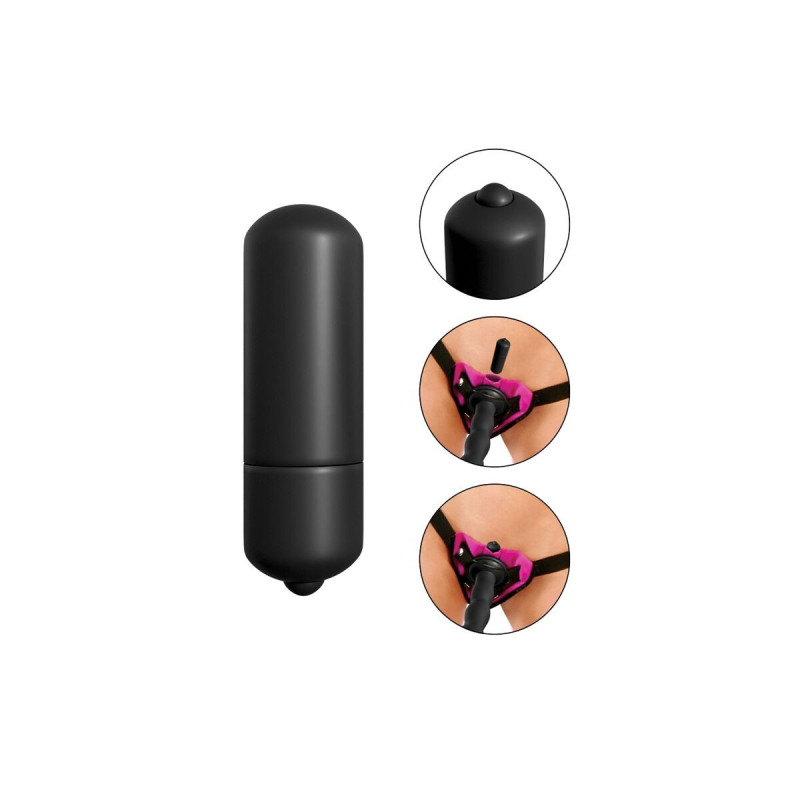 Fetish Fantasy Series - Set De Arnés Vibrador Lila | Vybes.it
