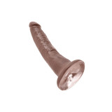 KING COCK - 7 PENE COLOR CHOCOLATE 17.8 CM