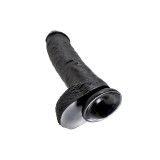 King Cock - Gode Noir Avec Boules 25.4 Cm | Vybes.it