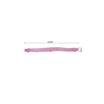 Baile - Double Dong Bleu 44.5 Cm | Vybes.it