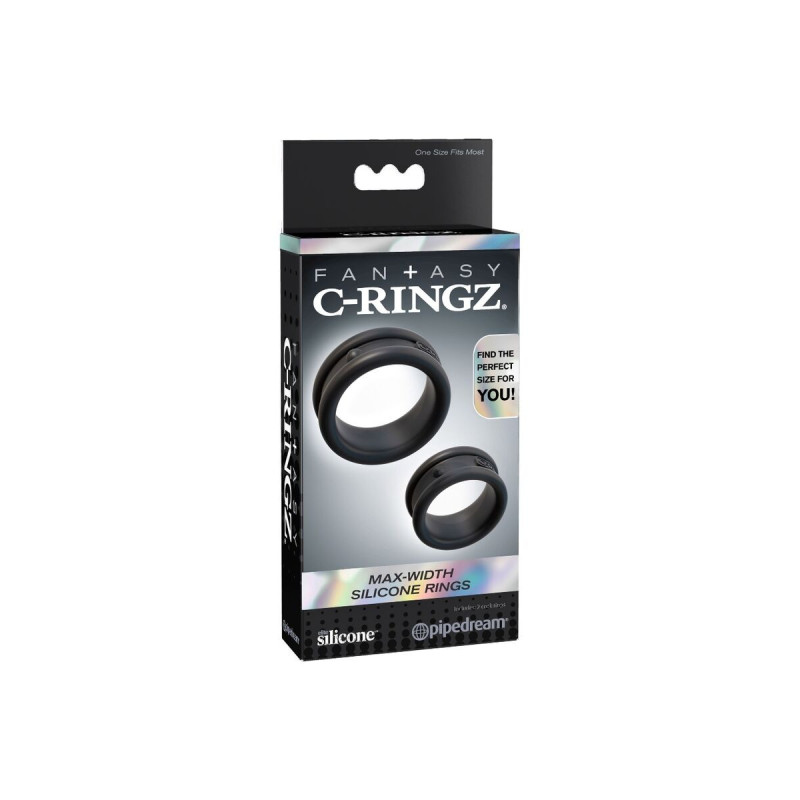 FANTASY C-RINGZ - ANELLI IN SILICONE MAX / LARGHEZZA - Cockring senza…