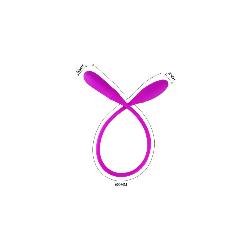 Pretty Love - Smart Snaky Vibe Vibrador 7 V + 3 Tickling | Vybes.it