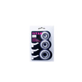 Baile - Titan Set 3 Pcs Cock Ring Black 2.8 + 2.4 + 1.9 Cm |