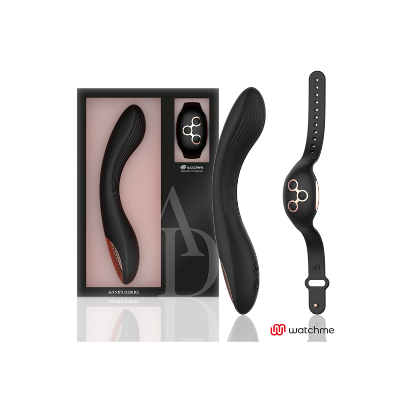 Anne's Desire - Curve Télécommande Technologie A Watchme Noir / Or