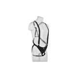 King Cock - Strap - On With Hollow Dildo 25.5 Cm And Black Straps |