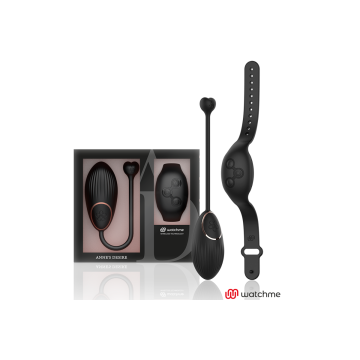 Anne's Desire - Egg Technologie De Télécommande Watchme Noir |