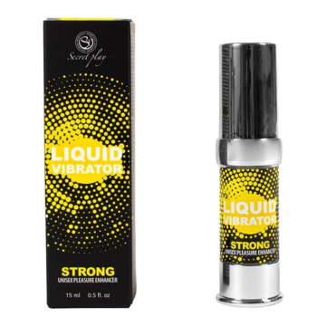 SECRETPLAY - LIQUID VIBRATOR STIMULATOR UNISEX STRONG 15 ML