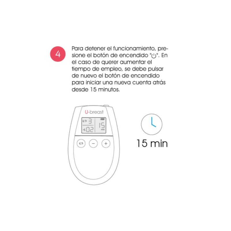 500 Cosmetics - U Brust Brust Erhöhen Die Elektrostimulation |