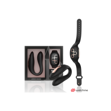 Anne's Desire - Dual Pleasure Tecnología Watchme Negro/Gold |