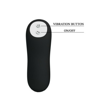 Pretty Love - Plug Anal En Silicone Forme Pénis Et 12 Modes De