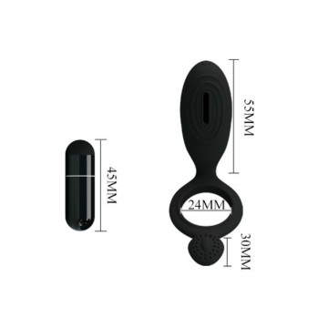Pretty Love - Ethel Anillo Vibrador Con Estimulador | Vybes.it