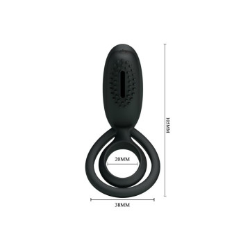 Pretty Love - Esther Anillo Vibrador Con Estimulador | Vybes.it