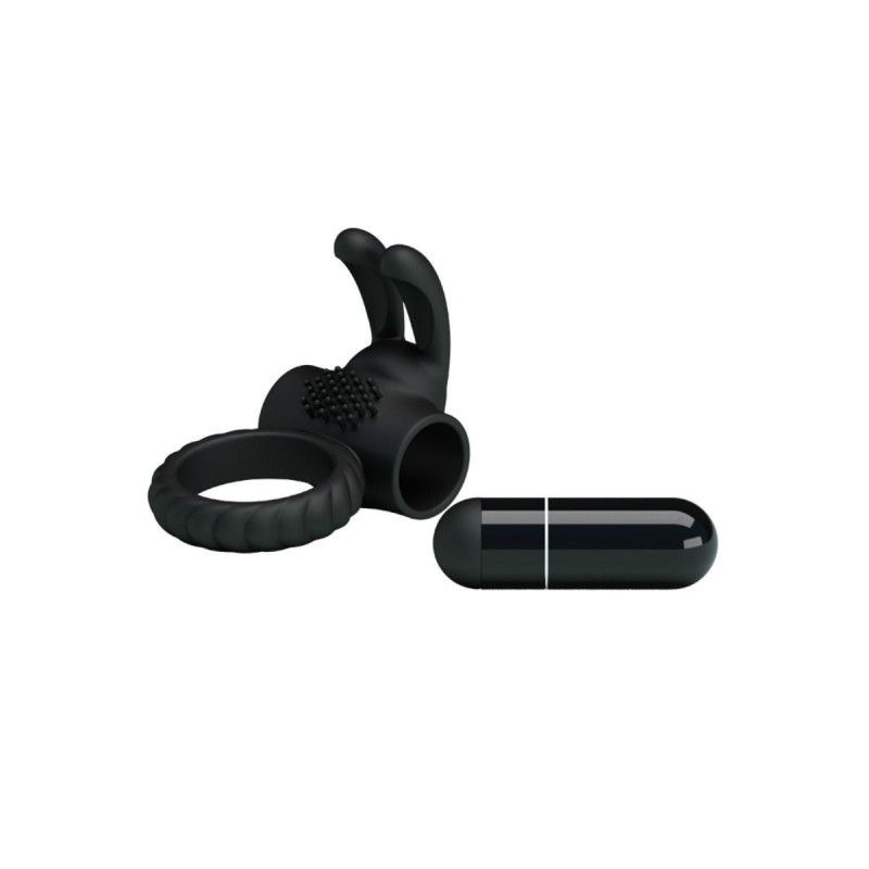 Pretty Love - Eudora Anillo Vibrador Con Estimulador | Vybes.it