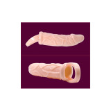Baile - Funda Extensora Pene Con Vibración Y Strap Para Testículos