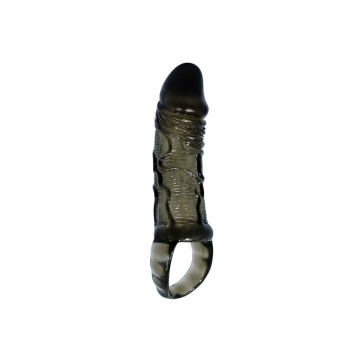 Baile - Penis Extender Cover Mit Gurt Für Hoden Schwarz 13.5 Cm |