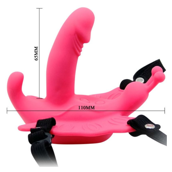 BAILE - ULTRA PASSIONATE ARNÉS MARIPOSA VIBRADOR
