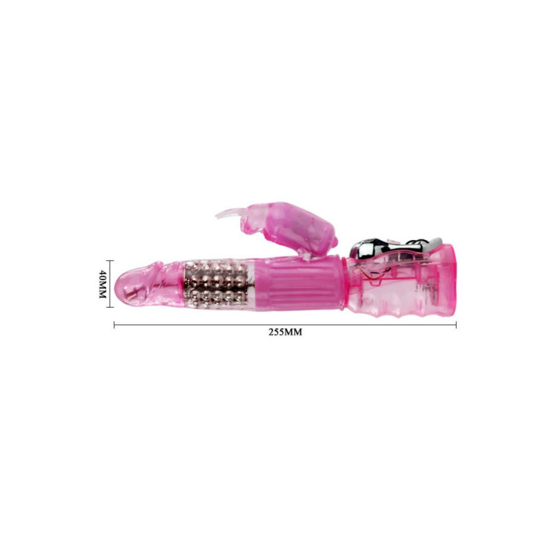 Baile - Vibrador Con Rotación Y Rabbit Multivelocidad Y