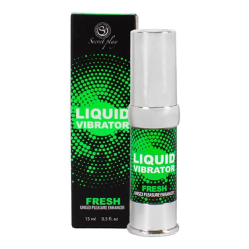 SECRETPLAY - VIBRATORE LIQUIDO FRESH STIMOLATORE & INTENSIFICATORE DEL PIACERE 15 ML
