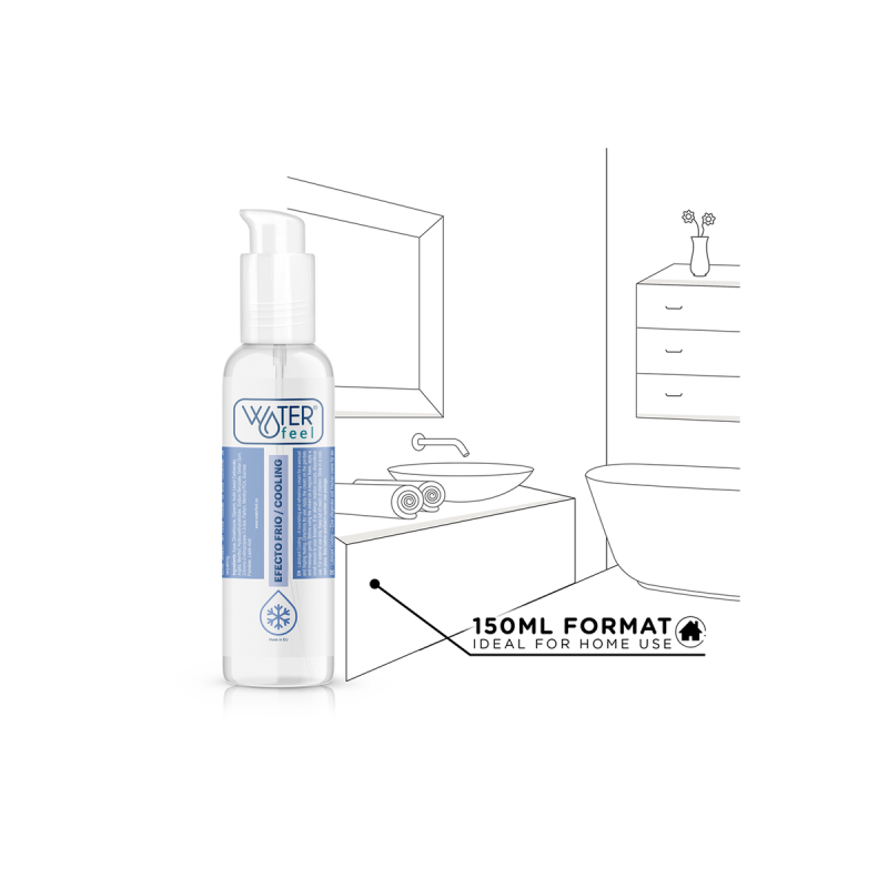 WATERFEEL - LUBRIFIANT EFFET FROID 150 ML | Vybes.it