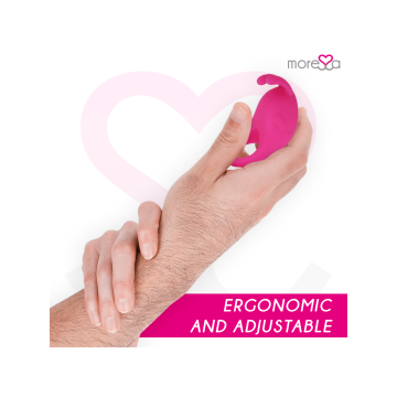 Moressa - Brad Premium Silicone Recargable Rosa | Vybes.it