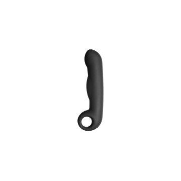 Electrastim - Ovid Silicone Negro Dildo | Vybes.it