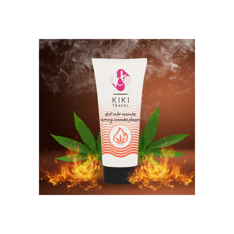 KIKÍ TRAVEL - CANNABIS HOT EFFECT LUBRICANT 50 ML | Vybes.it