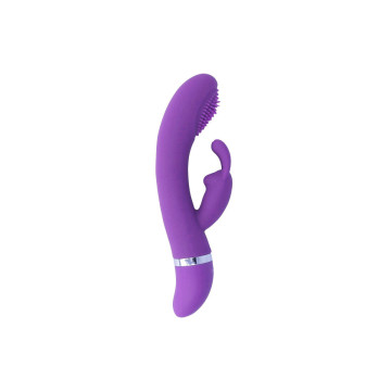 Intense - Susy Vibrador Oscilante Silicona Rabbit Lila | Vybes.it