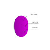 Pretty Love - Dempsey Wiederaufladbarer Aufblasbarer Vibrator |