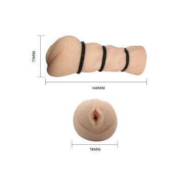 Crazy Bull - Vagina Masturbador Con Anillos | Vybes.it