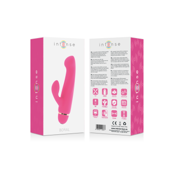Intense - Boral 20 Speeds Silicone Rosa | Vybes.it