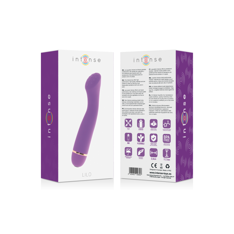 Intense - Lilo 20 Speeds Silicone Lila | Vybes.it