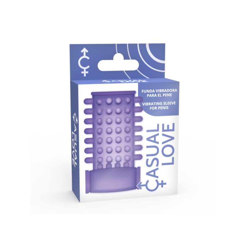 CASUAL LOVE - RING LILAC VIBRATOR PENIS ABDECKUNG - Penishüllen ohne…