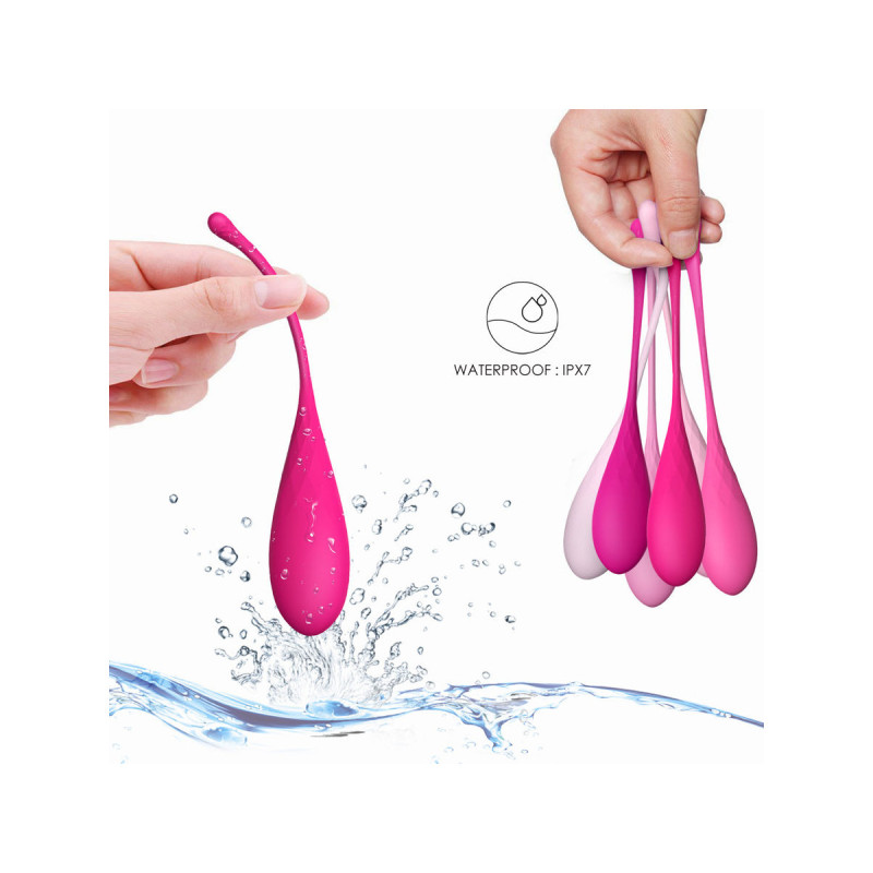 Leslie - Kegel Fit Ensemble D'entraînement Musculaire Pelvien 6 Pcs