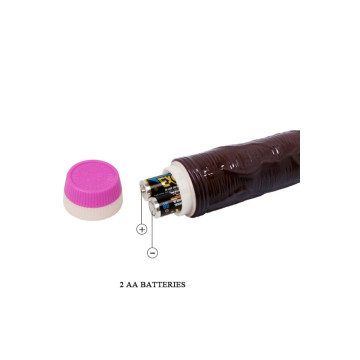 Baile - Wellen Des Vergnügens Vibrator 23 Cm Braun | Vybes.it
