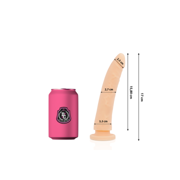 Delta Club - Jouets Gode Médical Naturel Silicone 17 Cm - O - 3 Cm
