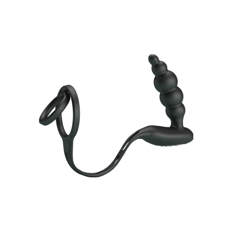 Pretty Love - Anneaux Pénis Avec Plug Vibrateur | Vybes.it