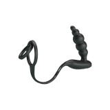 Pretty Love - Anneaux Pénis Avec Plug Vibrateur | Vybes.it
