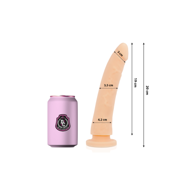 Delta Club - Dildo Realista Natural Silicona Medica 20 Cm - O - 4
