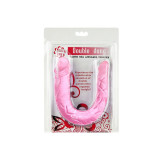 Baile - Double Dong Dildo Doble Rosa | Vybes.it