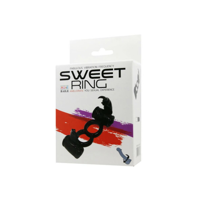 Baile - Sweet Ring Anillo Doble Con Rabbit Doble | Vybes.it
