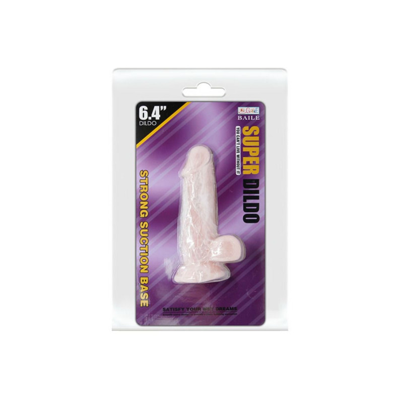 Baile - Super Dildo Realístico Natural 16.5 Cm | Vybes.it