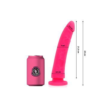 Delta Club - Toys Dildo Medico Rosa In Silicone 23 Cm - O - 4.5 Cm