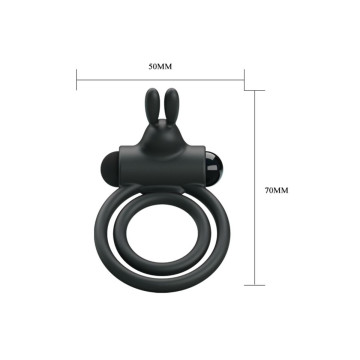 Pretty Love - Osmond Anillo Vibrador De Silicona | Vybes.it