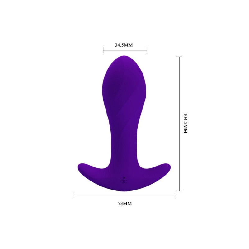 Pretty Love - Vibrador Anal Lila | Vybes.it