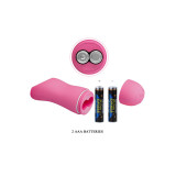 BAILE - Romantic Wave Pinces Vibrantes avec vibration et electrostimulation fuchsia : accessoire fetish | Vybes.it