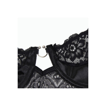 Subblime - Corset Y Cinturon Negro S/M | Vybes.it