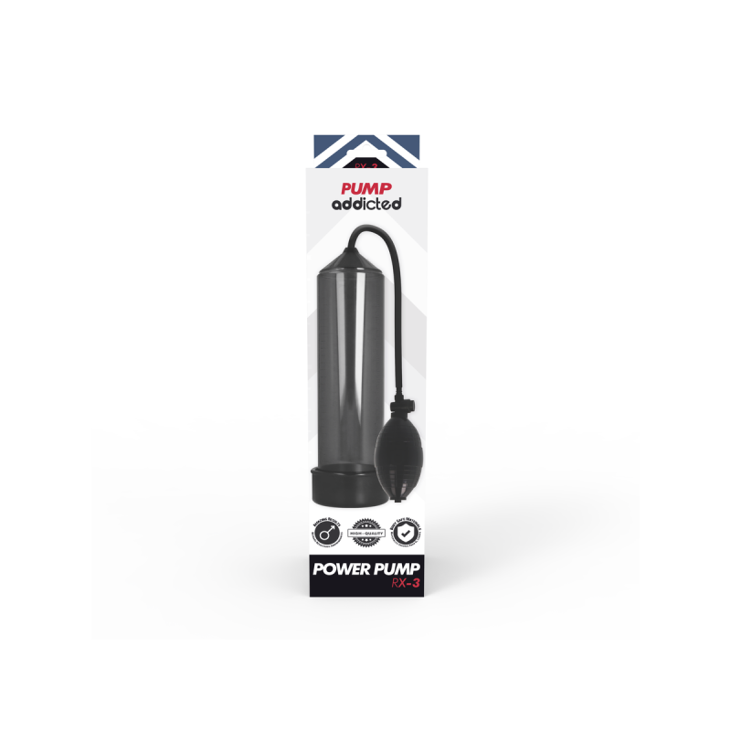 Pump Addicted - Rx3 Bomba Erección Negro | Vybes.it