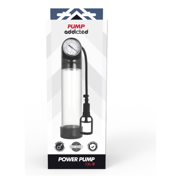 PUMP ADDICTED - RX9 TRANSPARENTE ERRICHTUNGSPUMPE